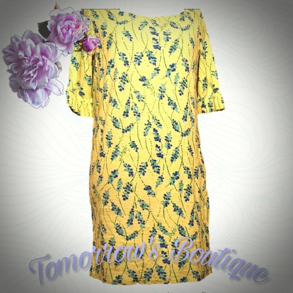 Lilly Pulitzer Flower print t-shirt dress